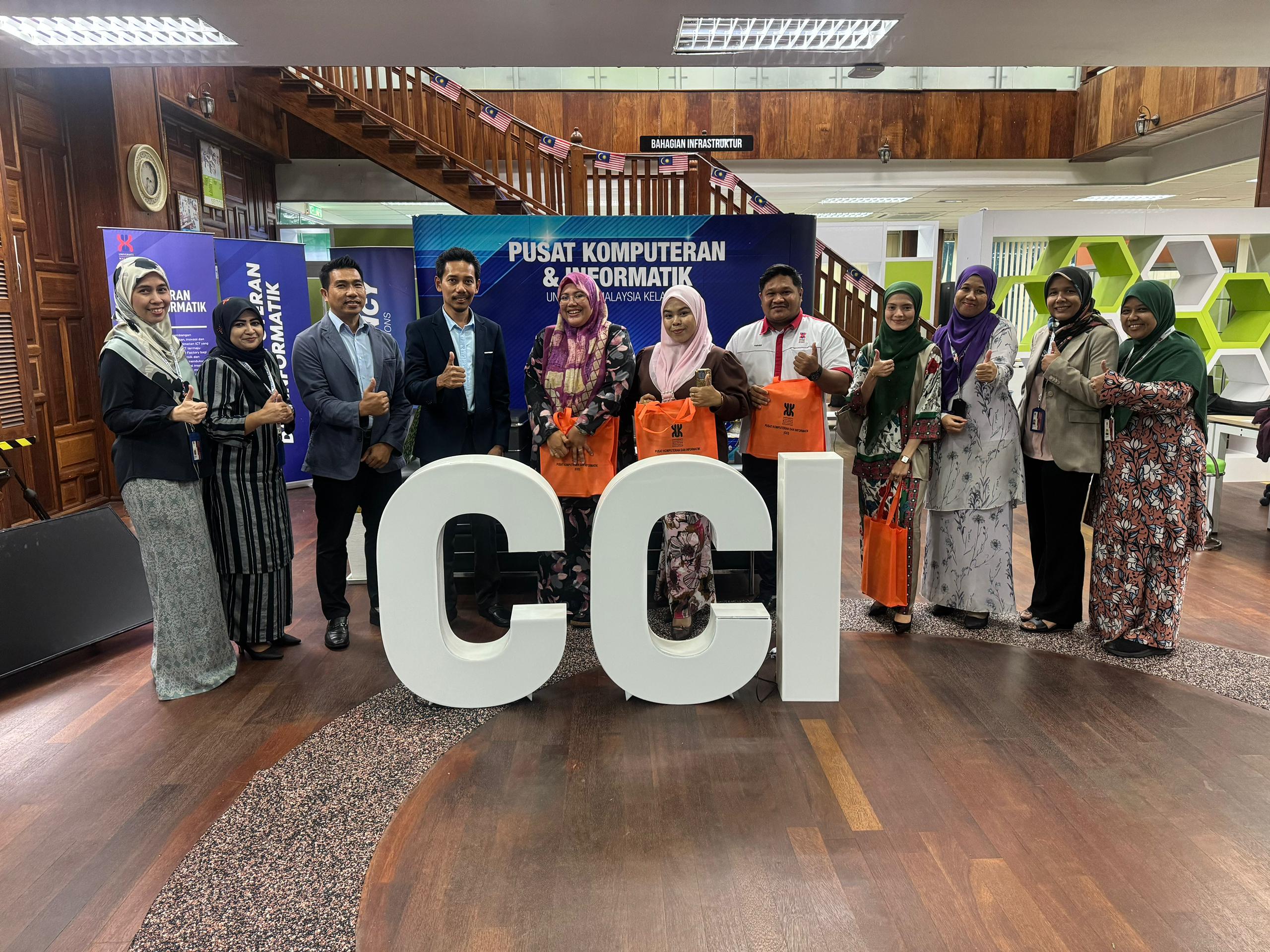 Lawatan Audit Kualiti Dalaman (AKD) Tahun 2024 - Pusat Komputeran dan Informatik (CCI)